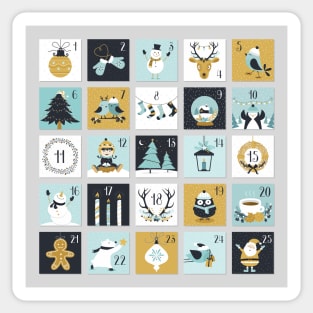 Christmas Calendar Sticker